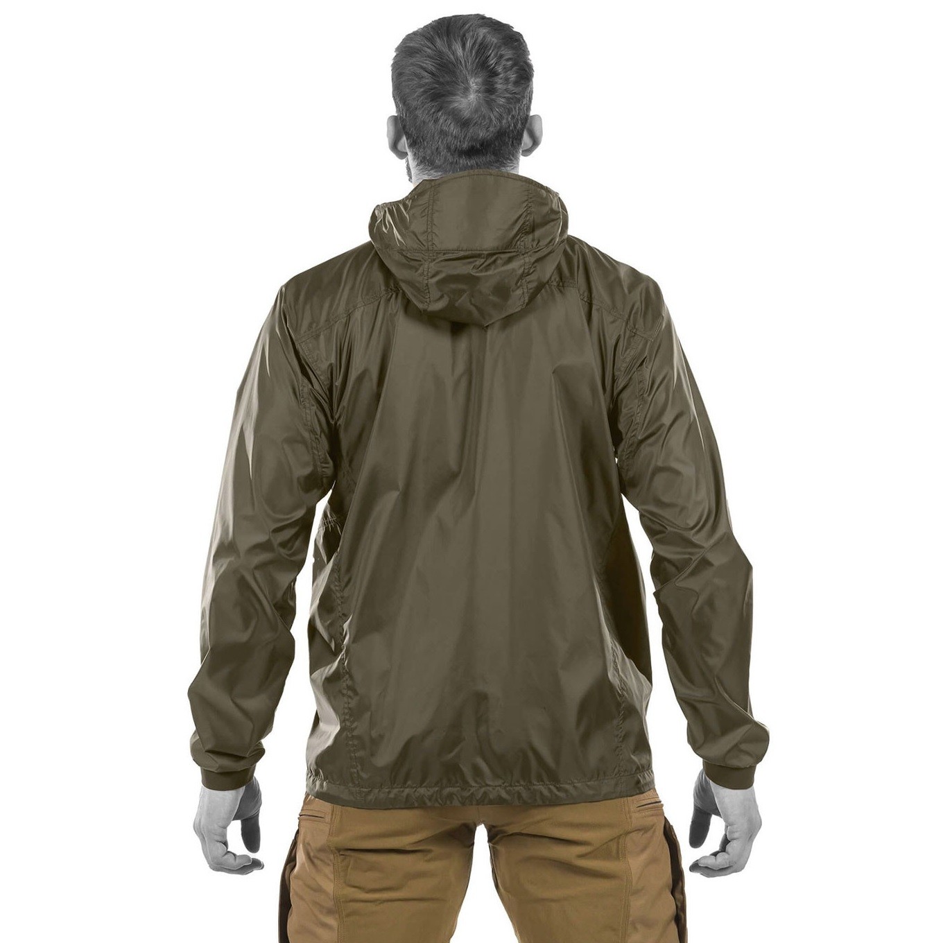 „UF PRO Storm Chaser Windbreaker“ lengva vėjui ir vandeniui atspari striukė su gobtuvu – unisex striukė aktyviam laisvalaikiui gamtoje ar mieste