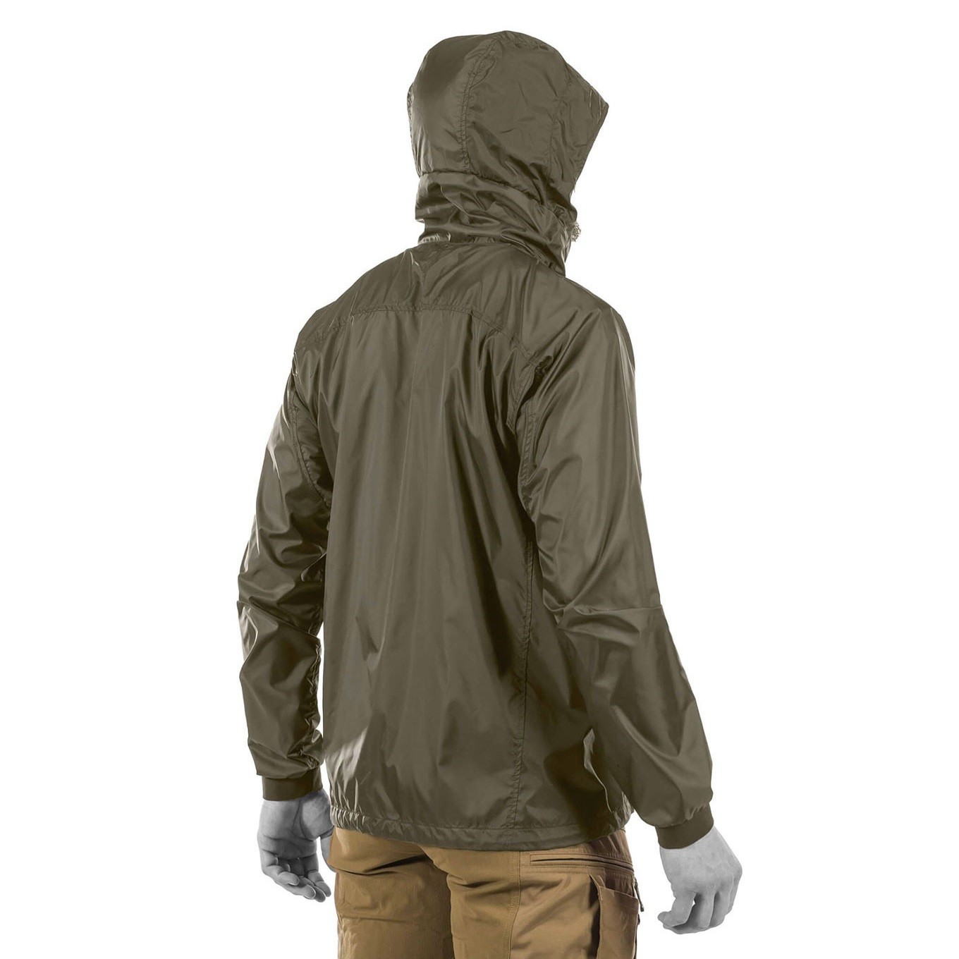 „UF PRO Storm Chaser Windbreaker“ lengva vėjui ir vandeniui atspari striukė su gobtuvu – unisex striukė aktyviam laisvalaikiui gamtoje ar mieste