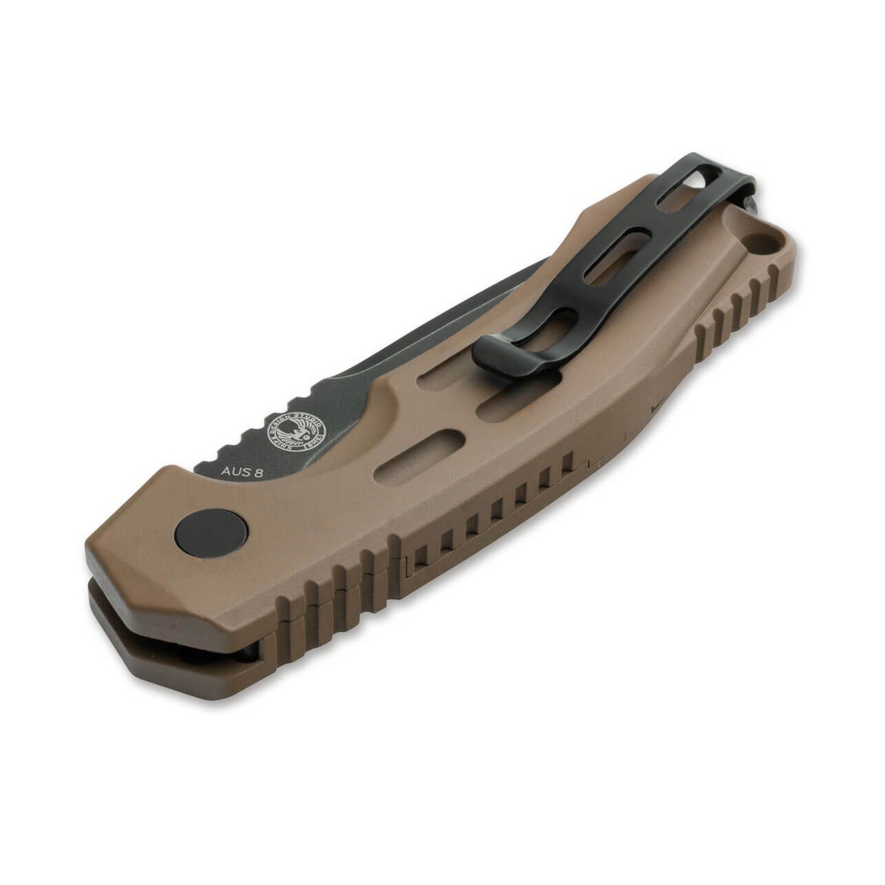 „Böker Plus Thunder Storm Auto taktinis peilis, coyote spalva“