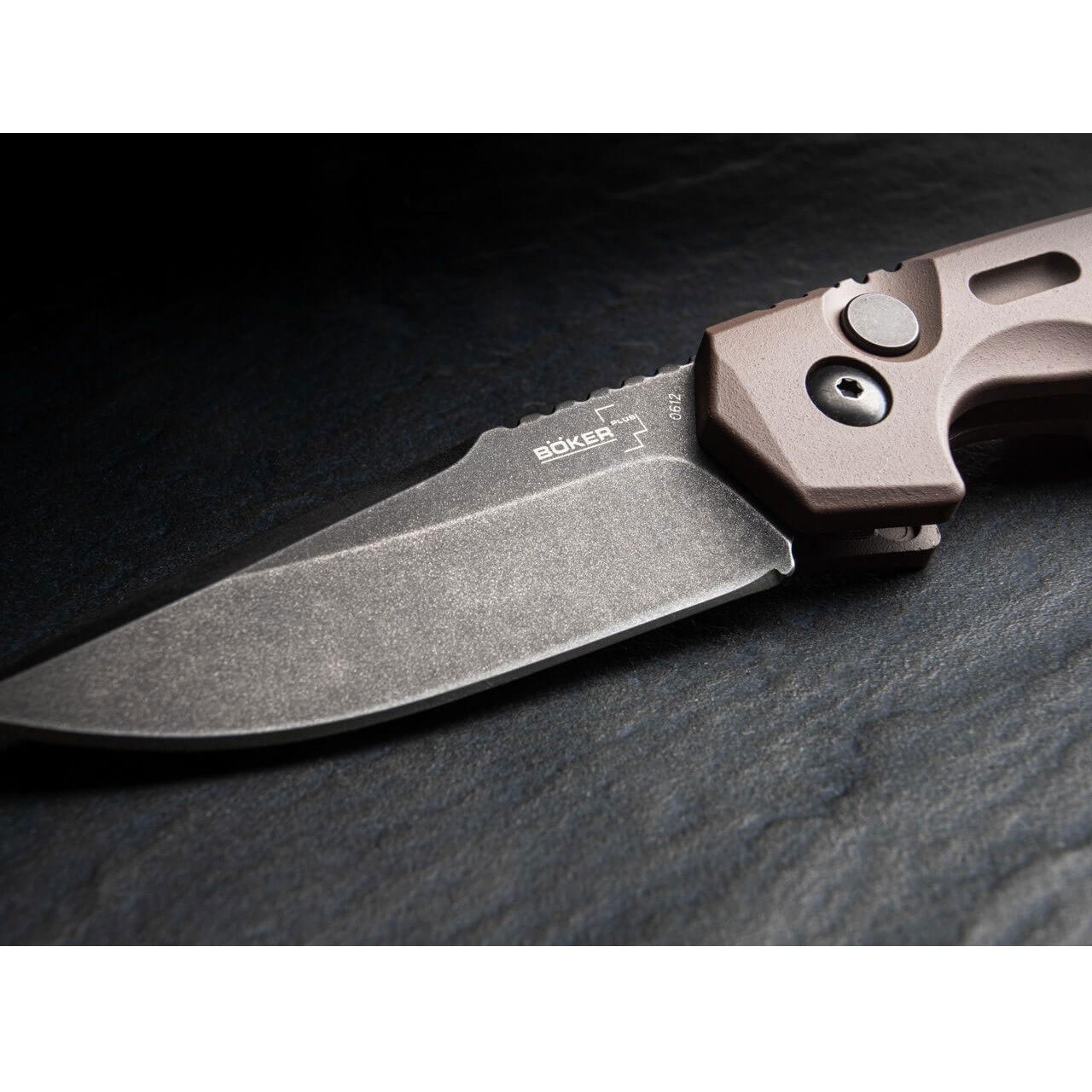 Peilis BOKER THUNDER STORM AUTO Coyote - Image 3