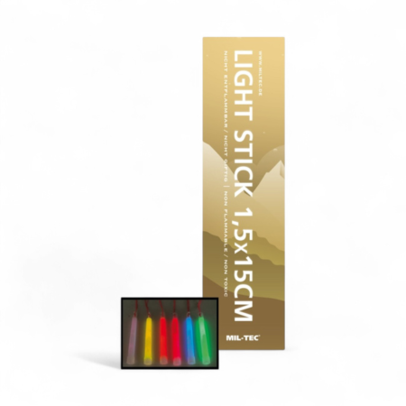 Šviečianti lazdelė MIL-TEC 1,5x15 Cm 12H