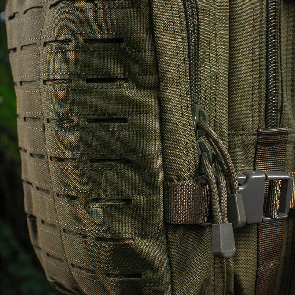 Kuprinė M-TAC LARGE ASSAULT PACK LASER CUT Žalia