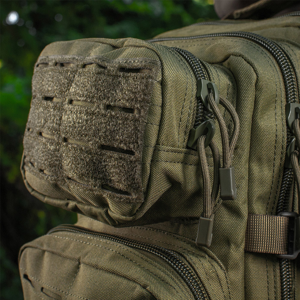 Kuprinė M-TAC LARGE ASSAULT PACK LASER CUT Žalia