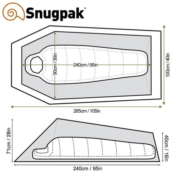 Palapinė SNUGPAK IONOSPHERE